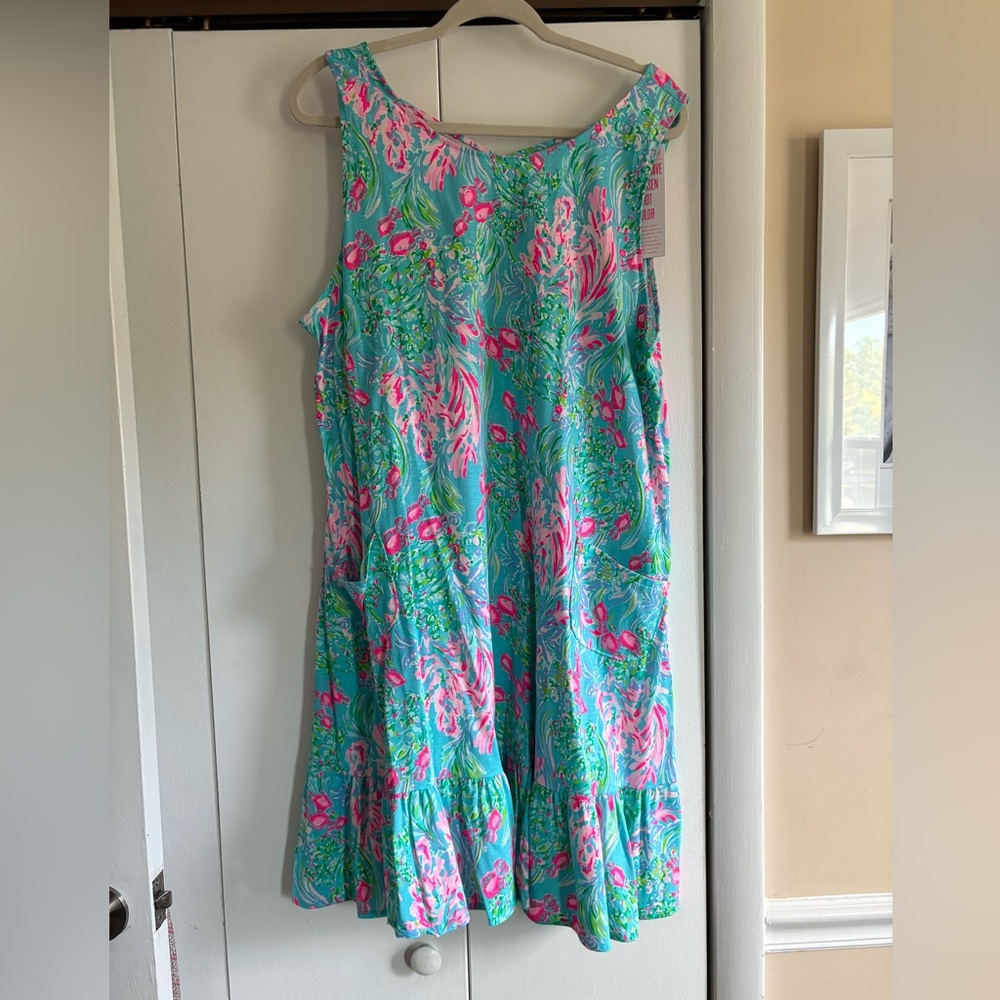 NWT XXL Lilly Pulitzer Kristen Flounce Dress